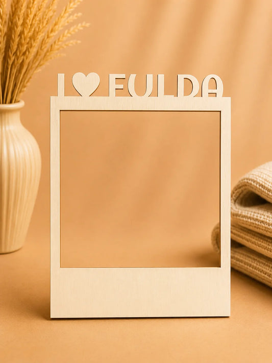 Fotomomentrahmen „I ♥ Fulda“ von mk-kreativ