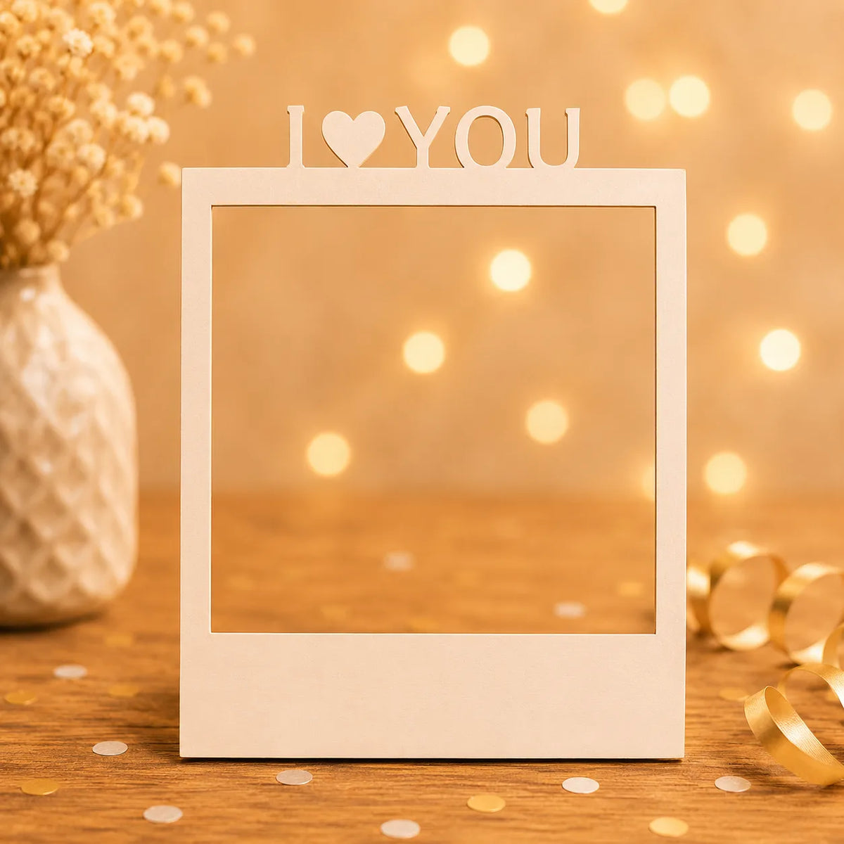 Fotomomentrahmen „I ♥ You“ von mk-kreativ