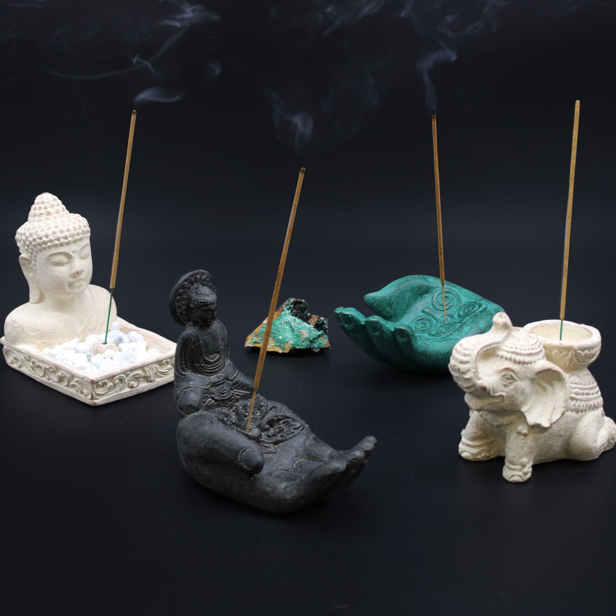 Räuchergefäß – Elefant creme