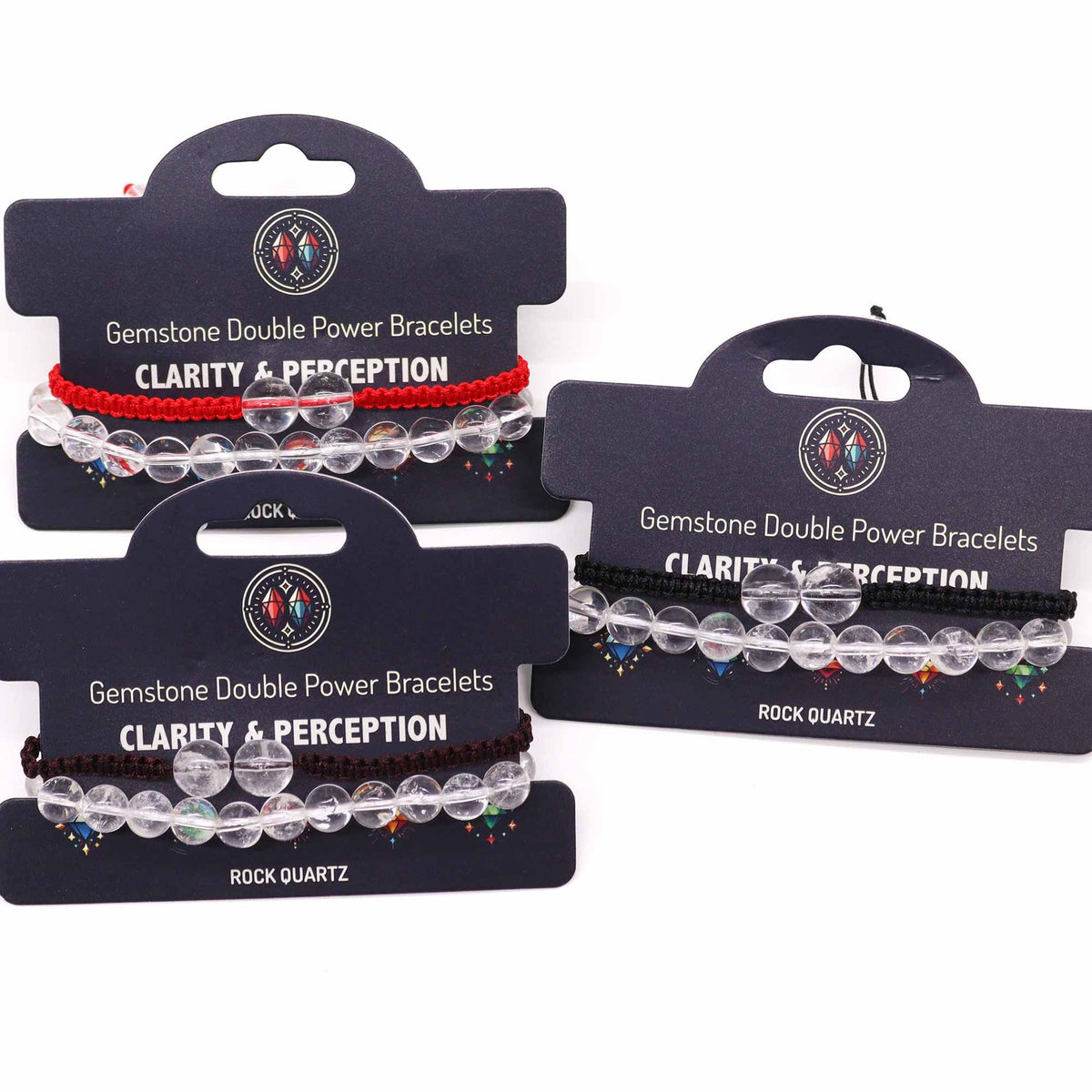 Armband – Edelstein Doppelkraft – Bergkristall
