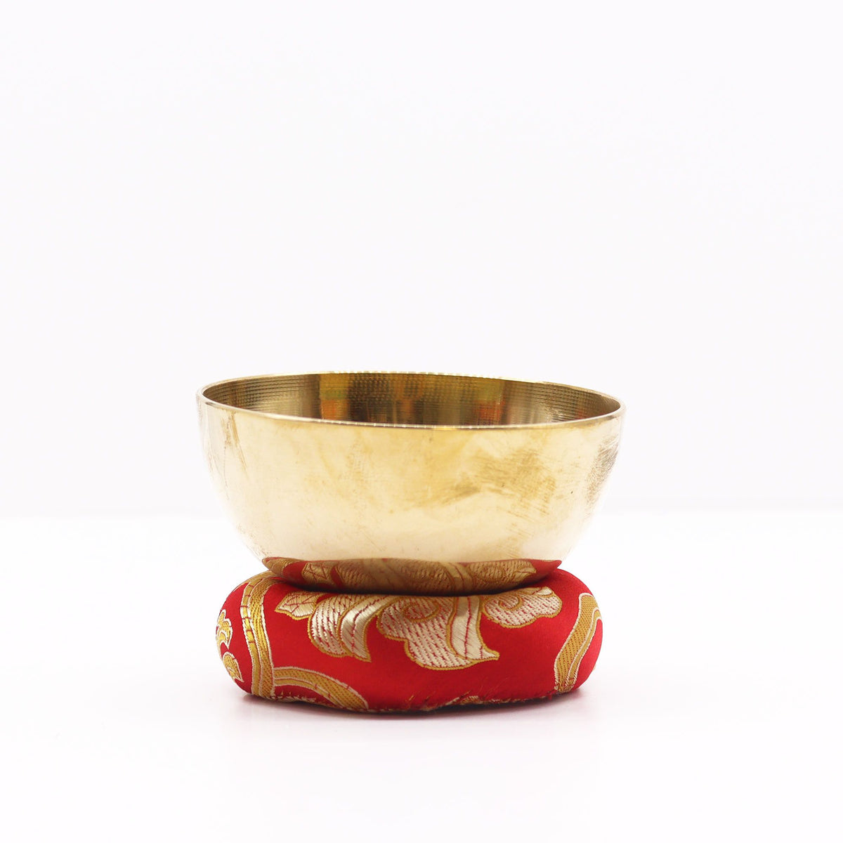 Klangschalen-Ring – 8 cm rot (für Schalen 10–12 cm)