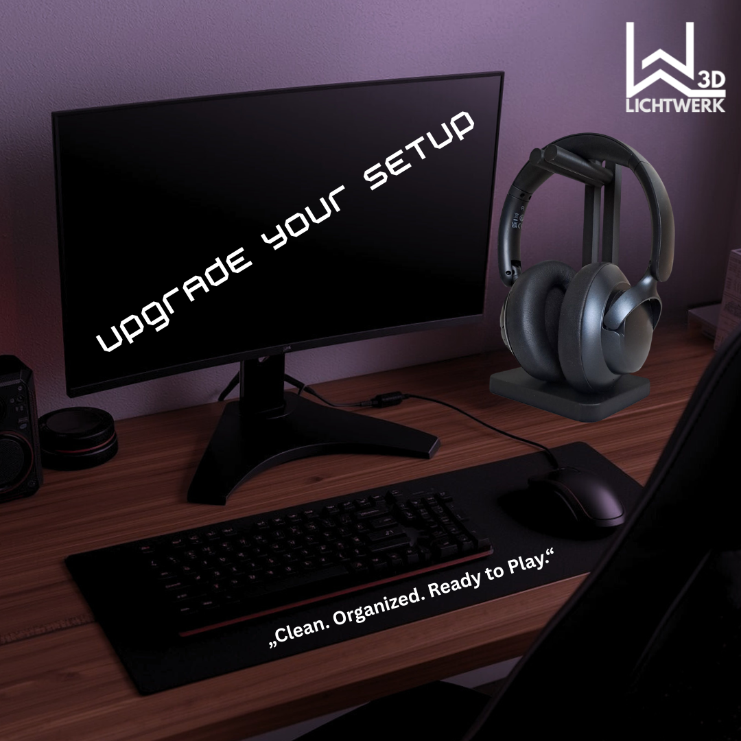 Kopfhörerständer Gaming Einfach & Stilvoll