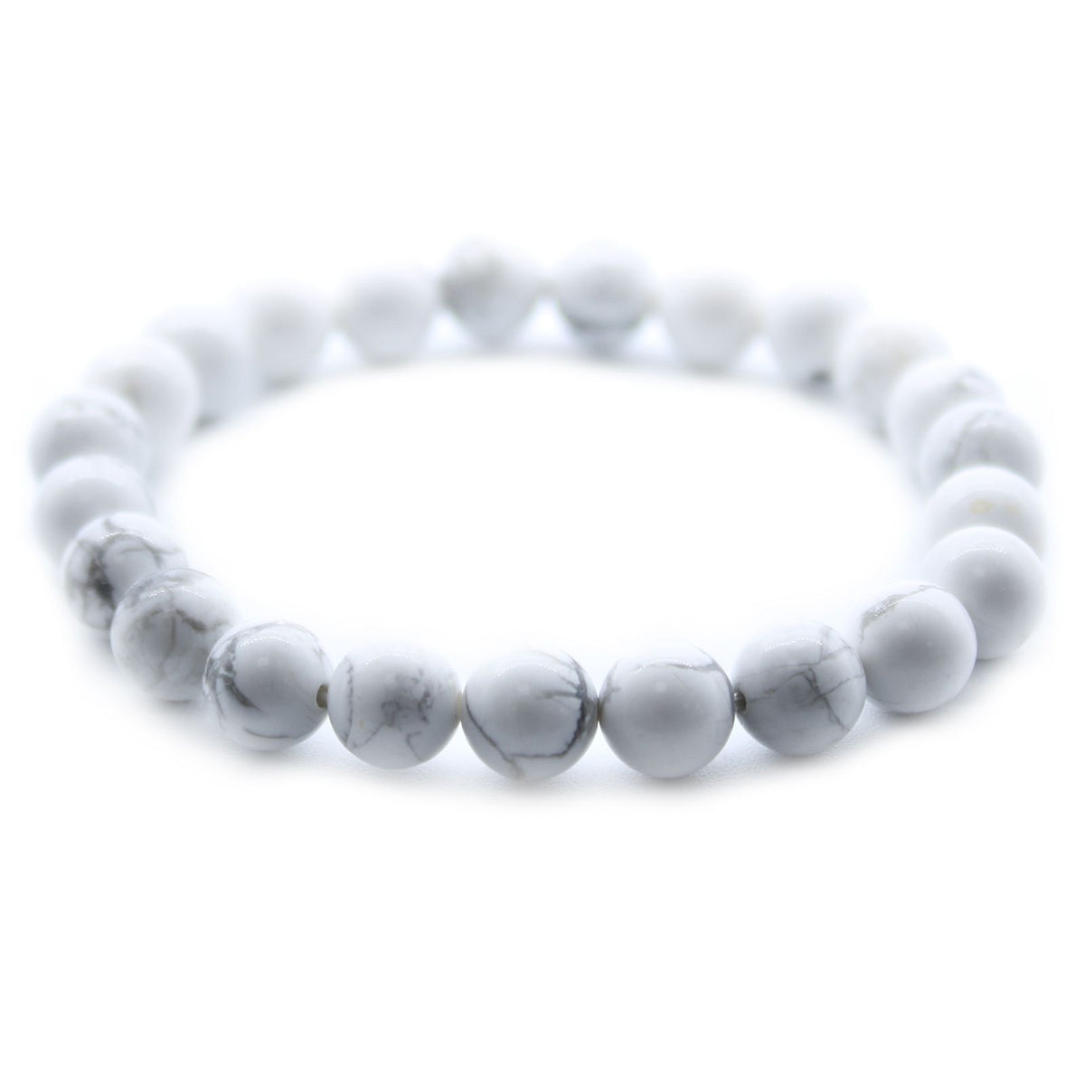 Armband – Kraft weißer Jaspis