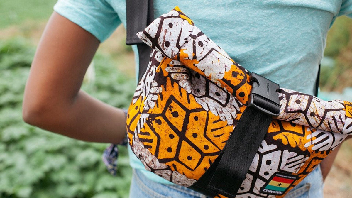 Stempeldruck aus Ghana