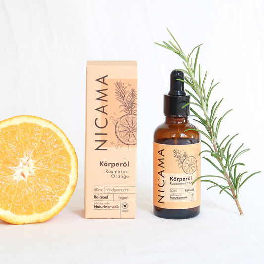 Körperöl - Rosmarin-Orange - 50 ml | NICAMA