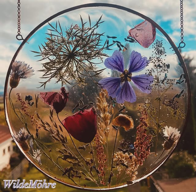 Wiese als Collage