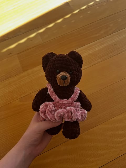 Häkel-Bär im Tutu