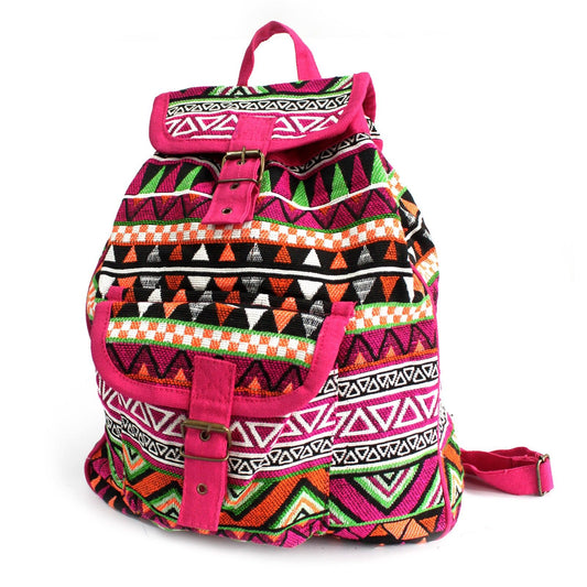 Rucksack – Jacquard – Rosa