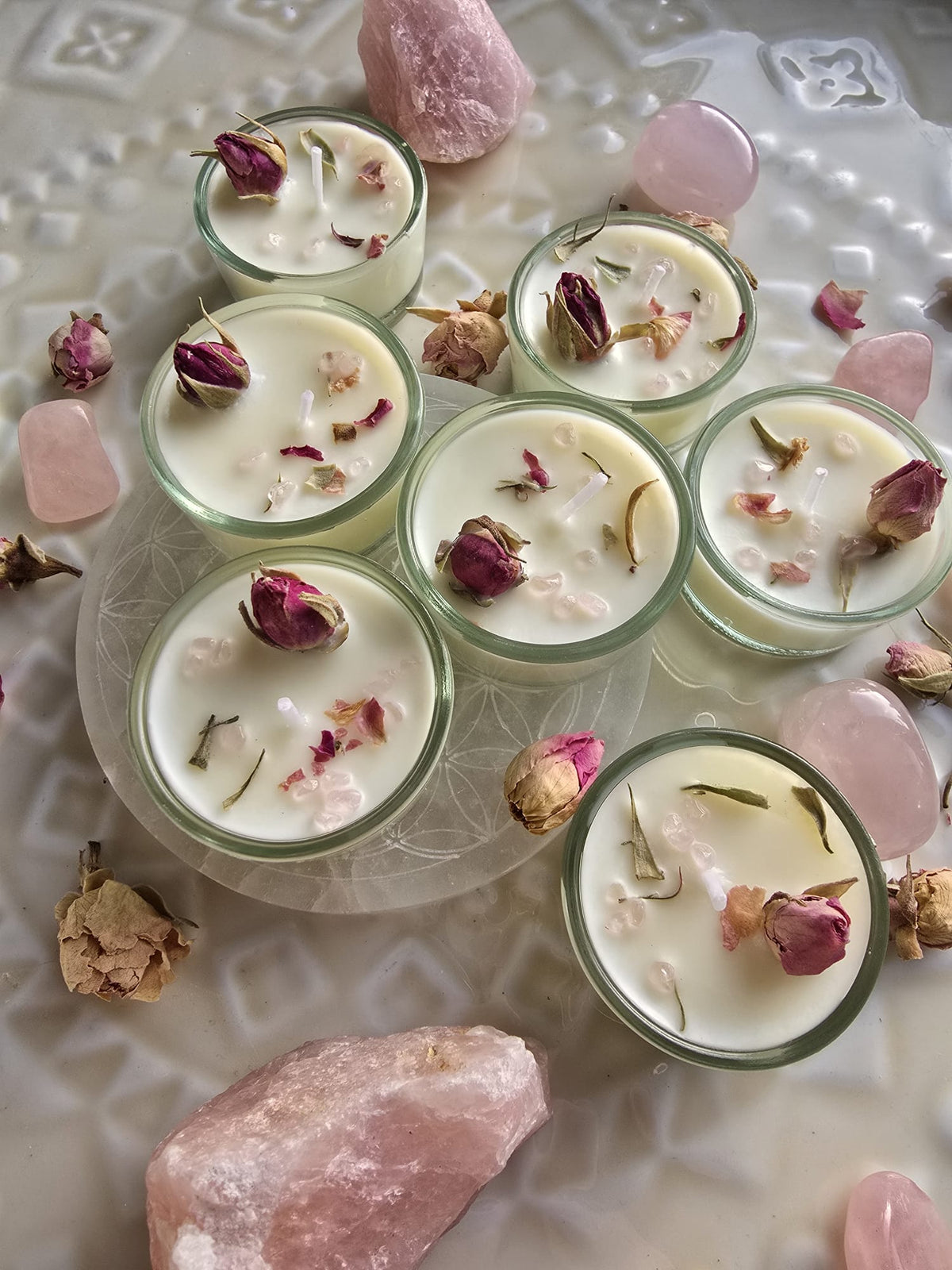 Rosenblüten & Rosenquarz