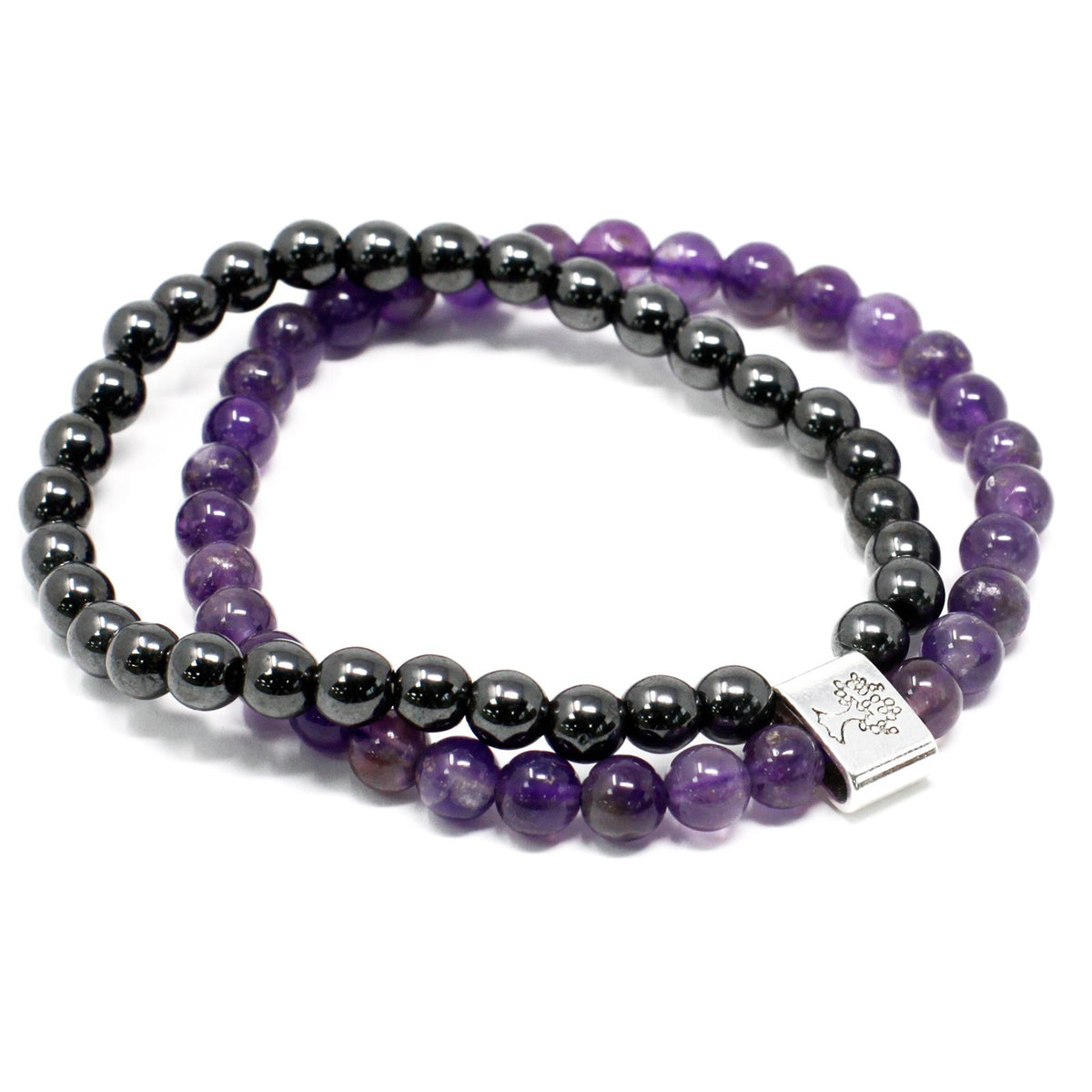 Armband – Magnet-Edelstein Amethyst