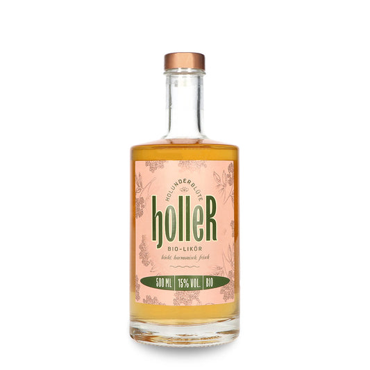 Holler - Bio Holunderblütenlikör - 0,5 l