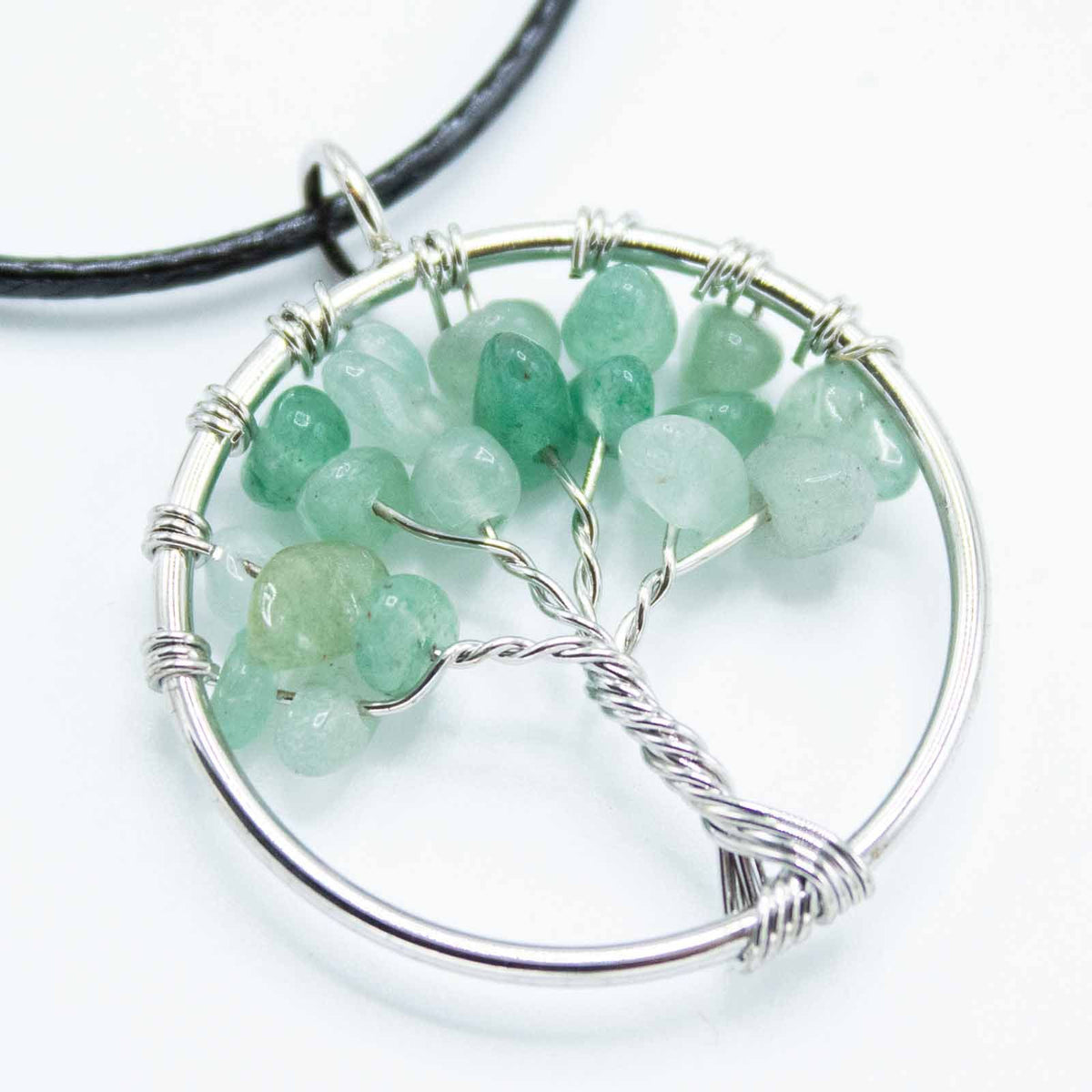 Anhänger – Lebensbaum – Jade