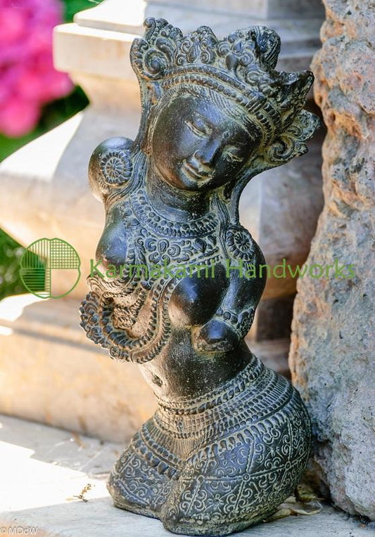 Dewi Shinta Torso – Steinguss – 30 cm