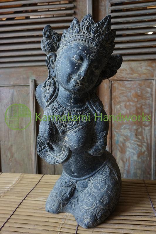 Dewi Shinta Torso – Steinguss – 60 cm