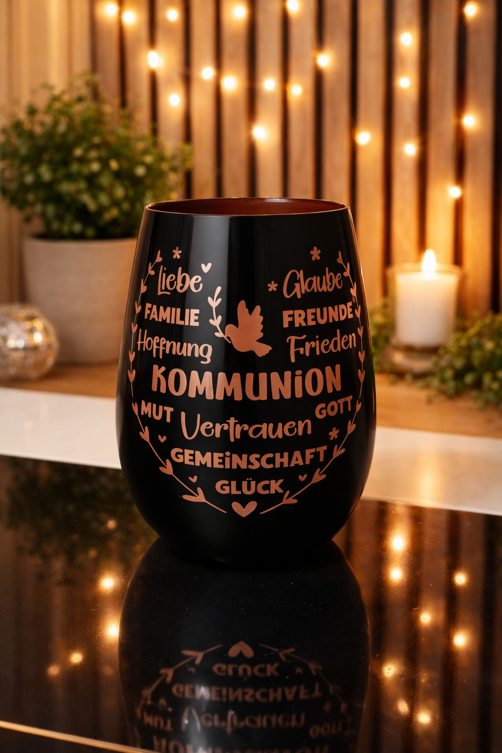 Deko-Glas Kommunion – Ansicht