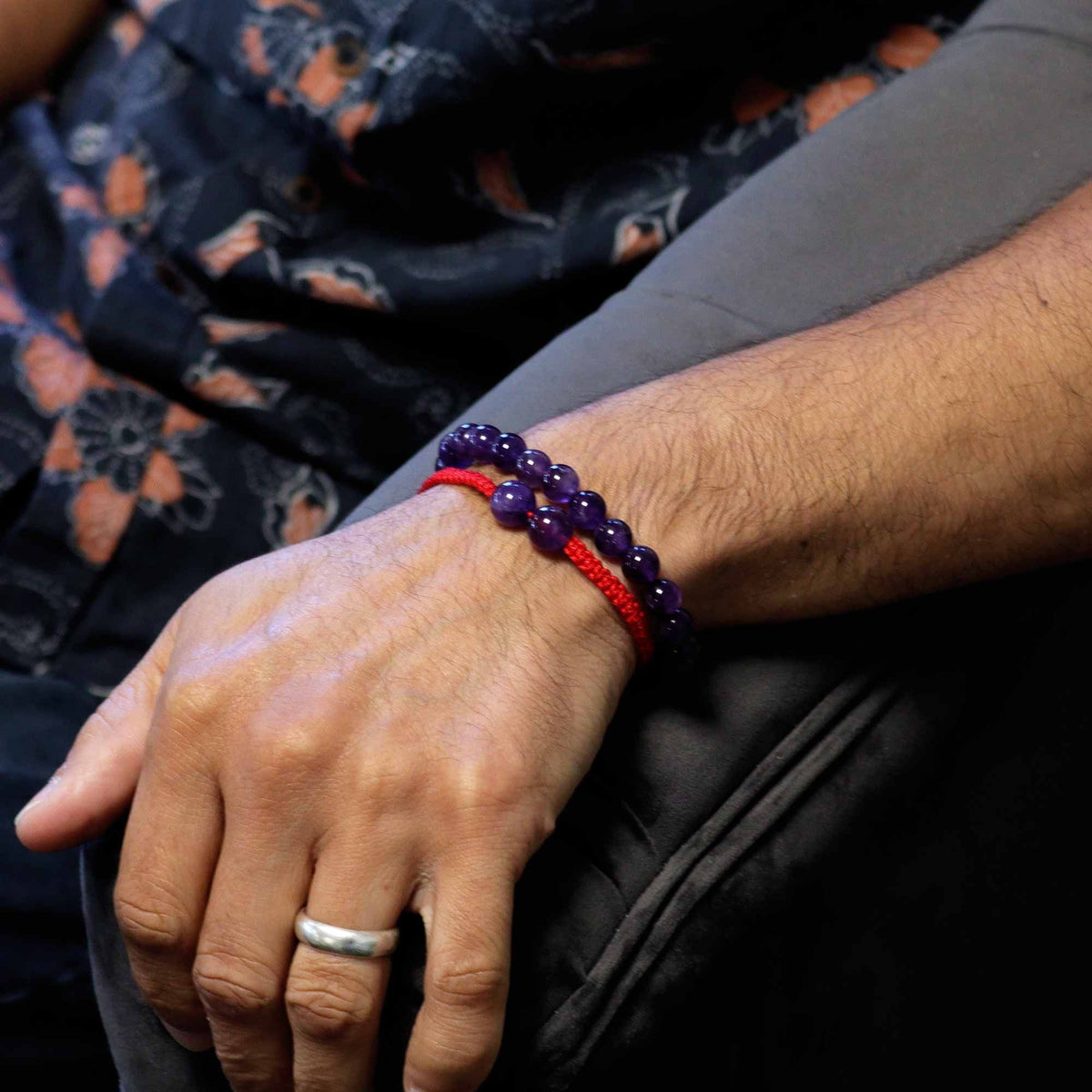 Armband – Edelstein Doppelkraft – Amethyst