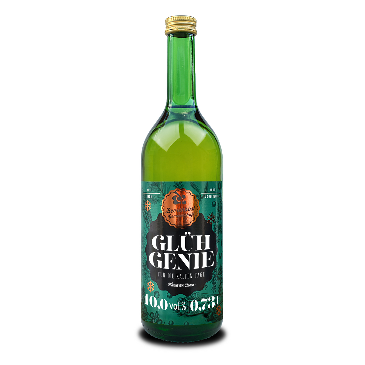 Beerenobstgemeinschaft - Glüh Genie Apfelpunsch mit Gin - 0,73 l
