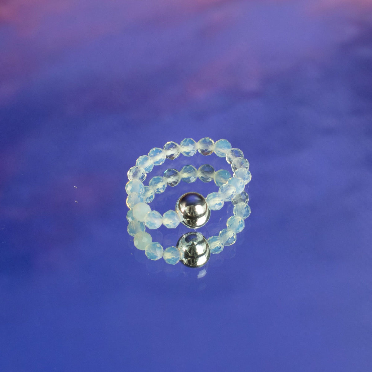 Ring-Set – Edelstein Nymph Spirit – Full Moon