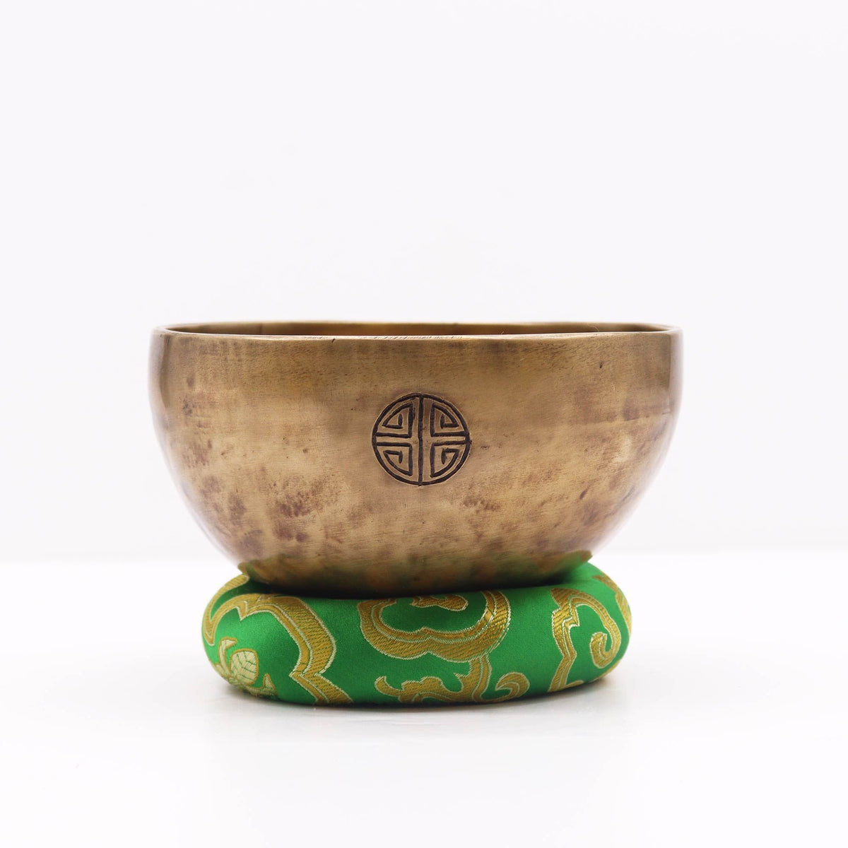 Klangschalen-Ring – 10 cm grün (für Schalen 12–14 cm)