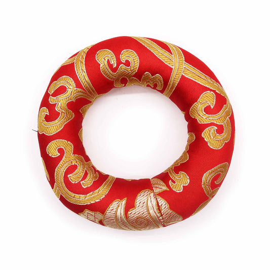 Klangschalen-Ring – 10 cm rot (für Schalen 12–14 cm)