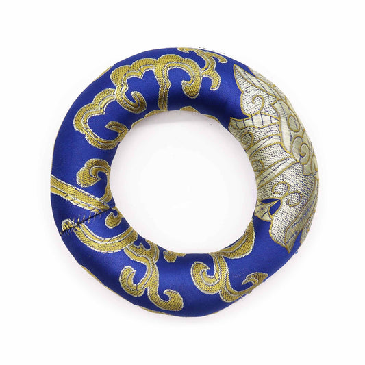 Klangschalen-Ring – 10 cm blau (für Schalen 12–14 cm)