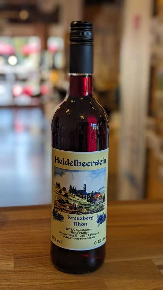 Rhöner-Fruchtweine Heidelbeerwein 0,75 l