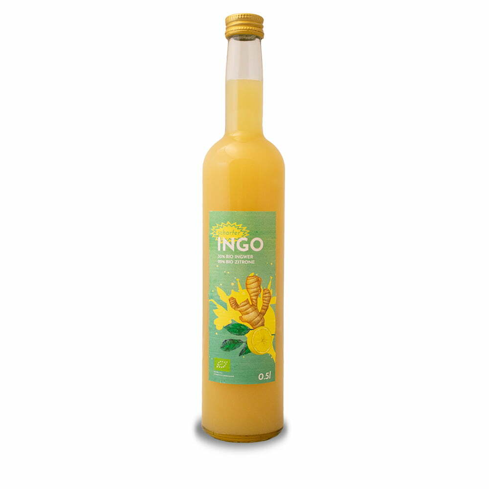 INGO - Bio Ingwer-Shot scharf - 0,5 l