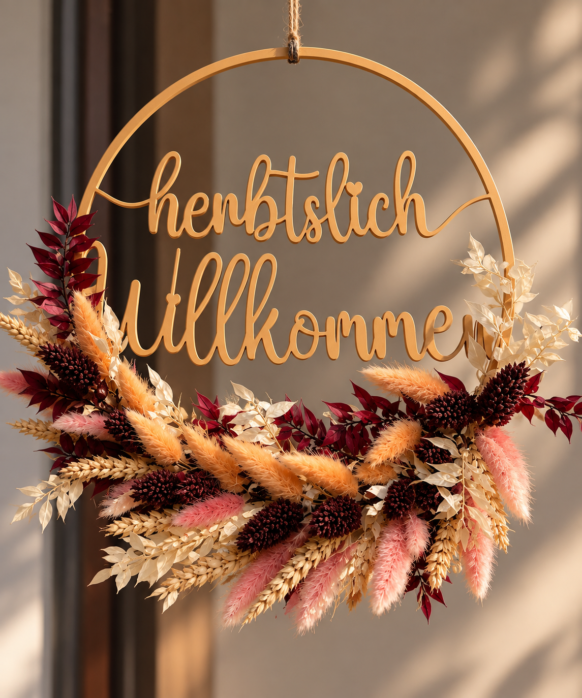 Herbstkranz „Herbstlich Willkommen“ von KirrWerk