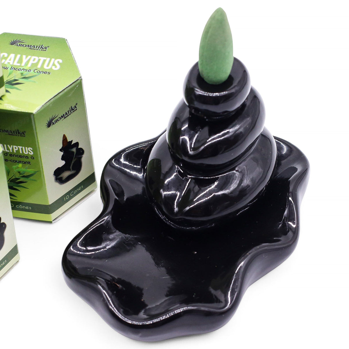 Rückflusskegel – Masala Eukalyptus – 10 Stück