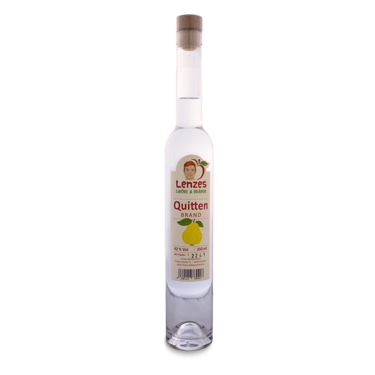 Lenzes Apfelquetsche - Quittenbrand - 0,35 l