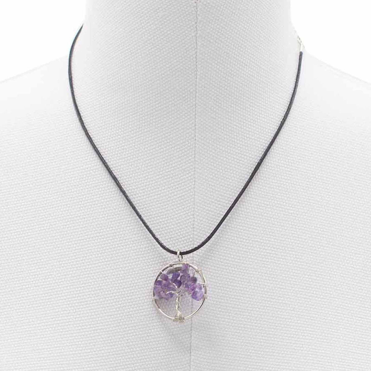 Anhänger – Lebensbaum – Amethyst