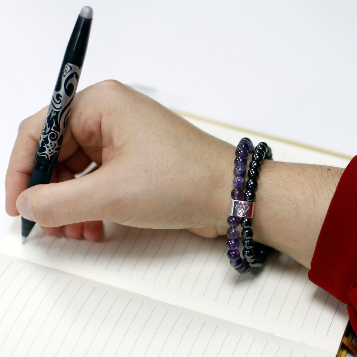 Armband – Magnet-Edelstein Amethyst