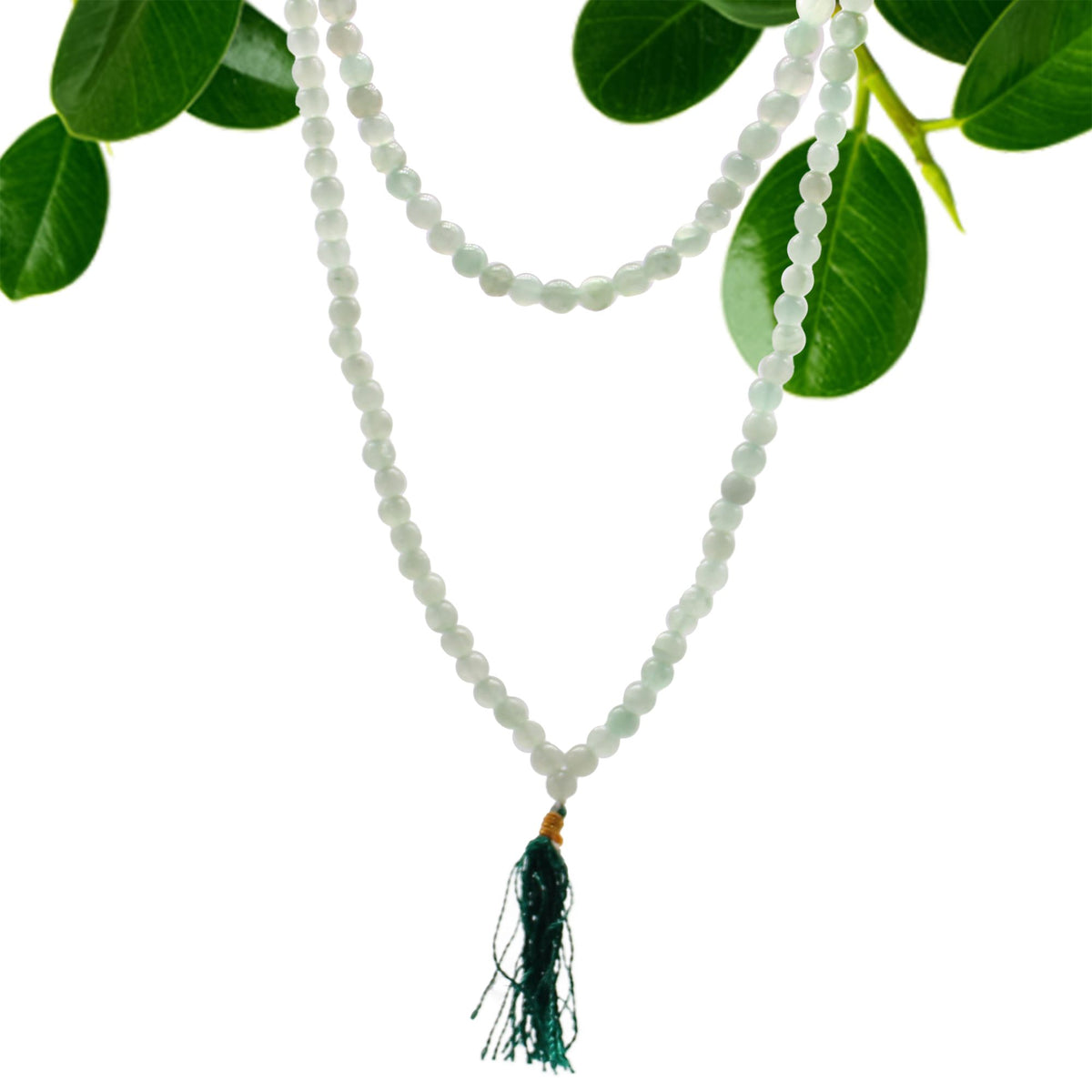 Mala – 108 Perlen – grüner Aventurin