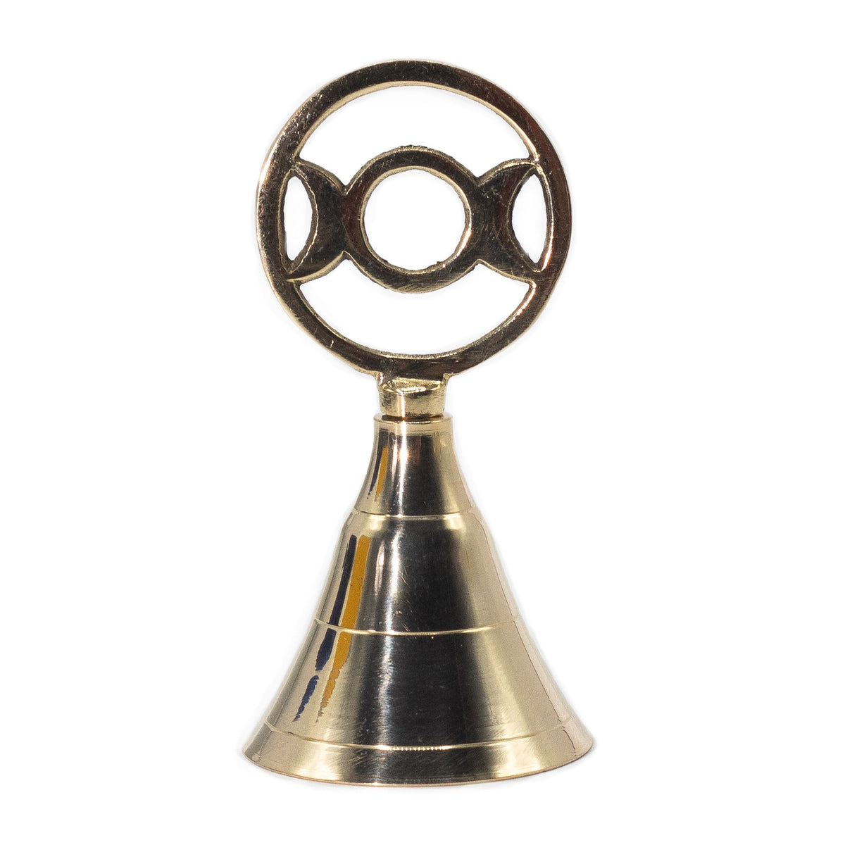 Altarglocke – Messing Dreifach-Mond – 10,5 cm