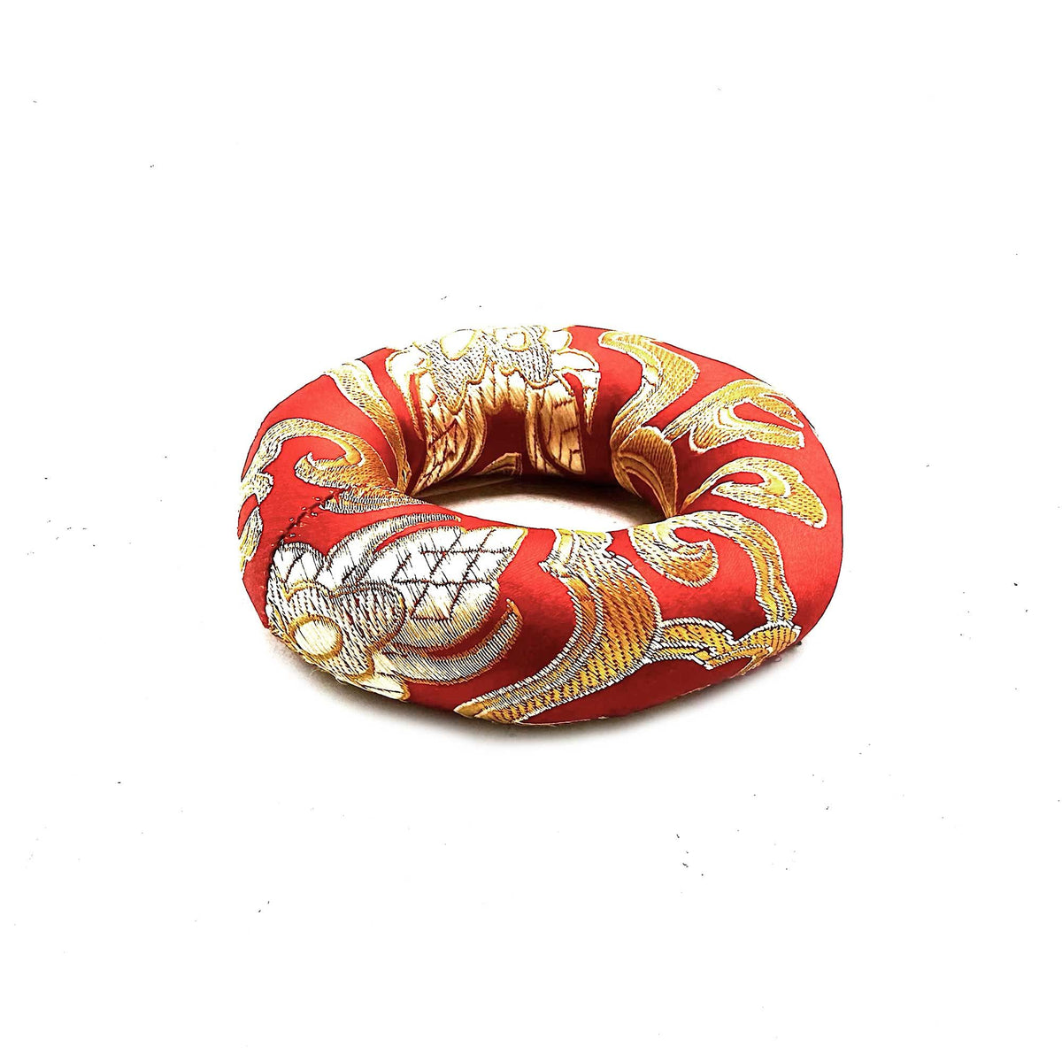 Klangschalen-Ring – 8 cm rot (für Schalen 10–12 cm)