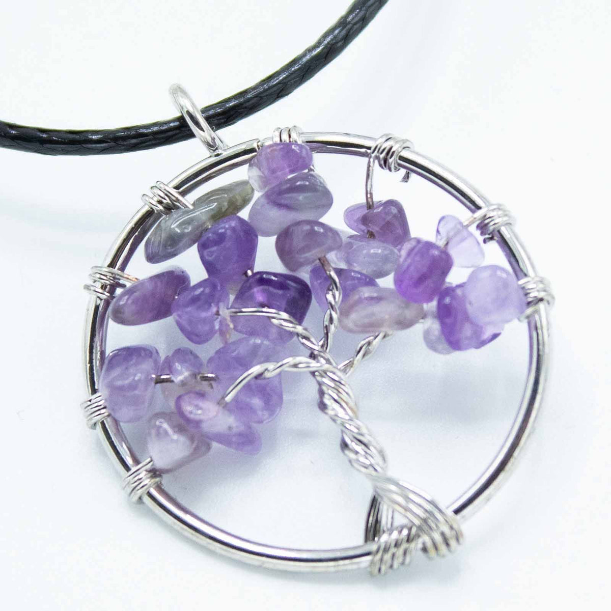 Anhänger – Lebensbaum – Amethyst