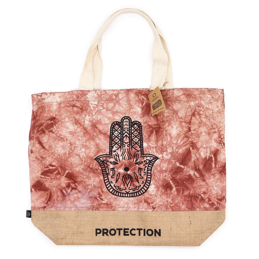 Stonewash-Rucksack – Hamsa – terrakotta