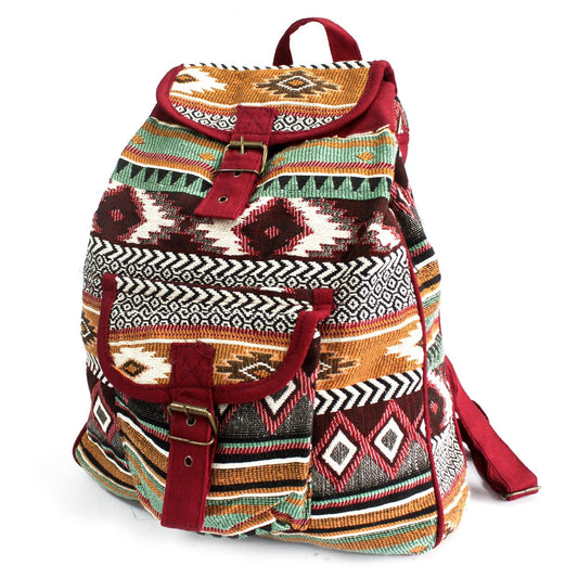 Rucksack – Jacquard – Schoko