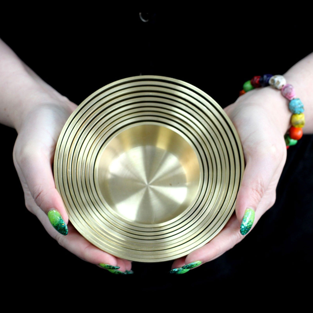 Klangschalen-Set – Glockenmetall – 10-teilig