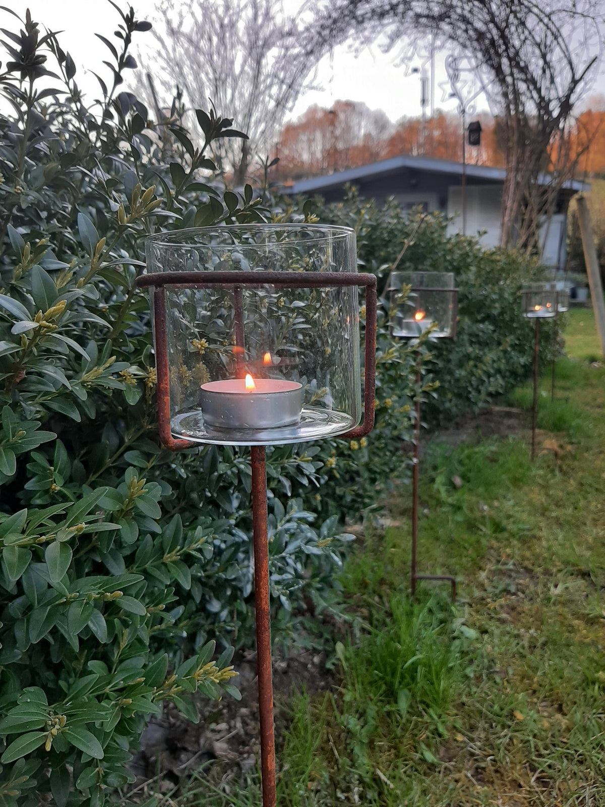 Windlicht für den Garten