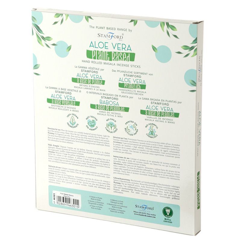 Räucherstäbchen – Masala pflanzlich Aloe Vera