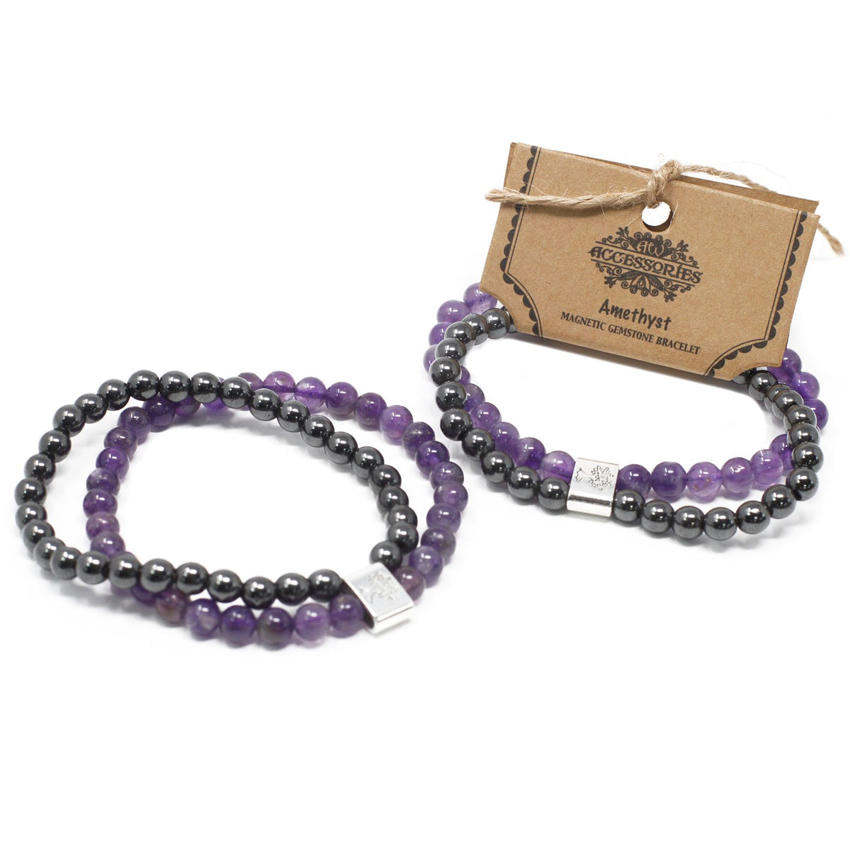 Armband – Magnet-Edelstein Amethyst