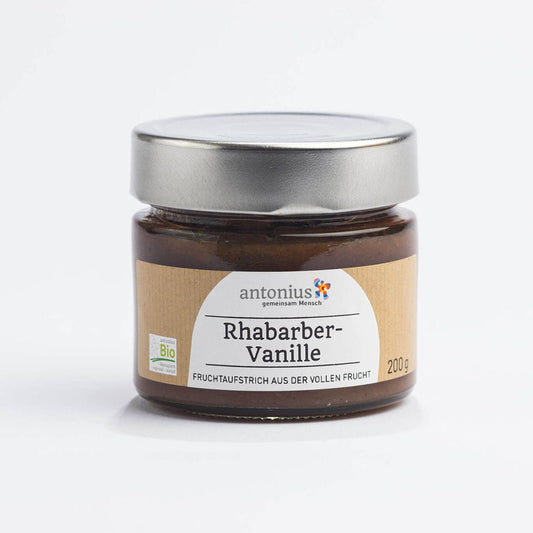 Fruchtaufstrich Rhabarber-Vanille