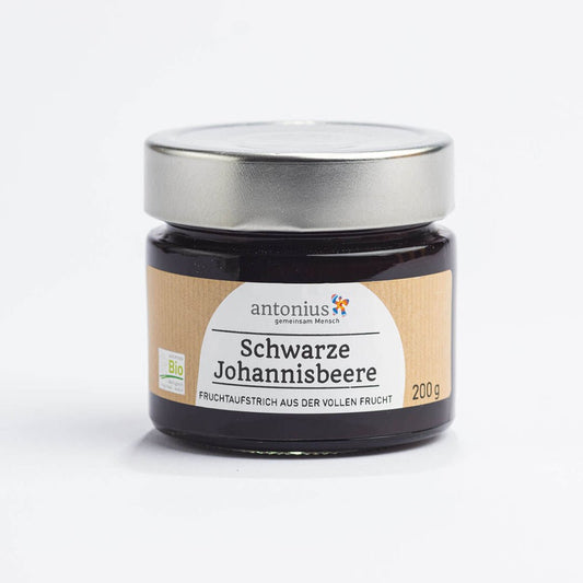 Fruchtaufstrich Schwarze Johannisbeere