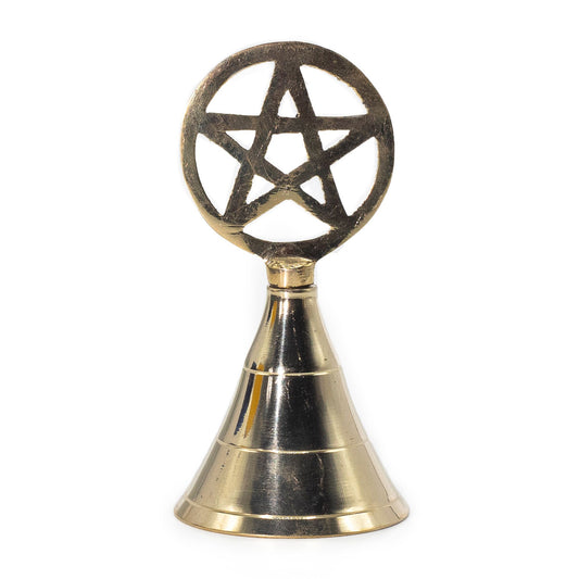 Altarglocke – Messing Pentagramm – 10,5 cm