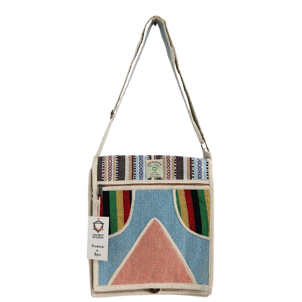 Laptoptasche – Hanf Dreieck