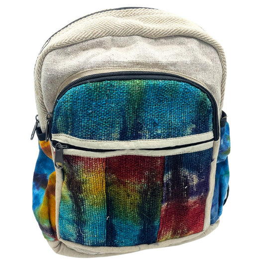 Rucksack – Hanf Batik – mittel