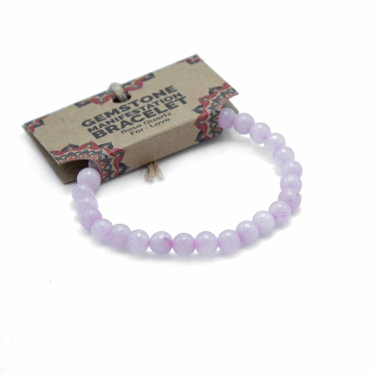 Armband – Manifestation Rosenquarz Liebe