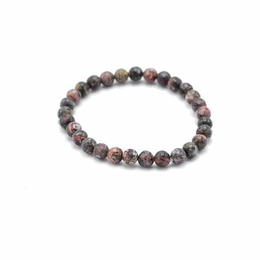 Armband – Manifestation Leopardenjaspis Mut