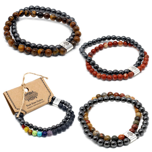 Armband – Magnet-Edelstein elastisch
